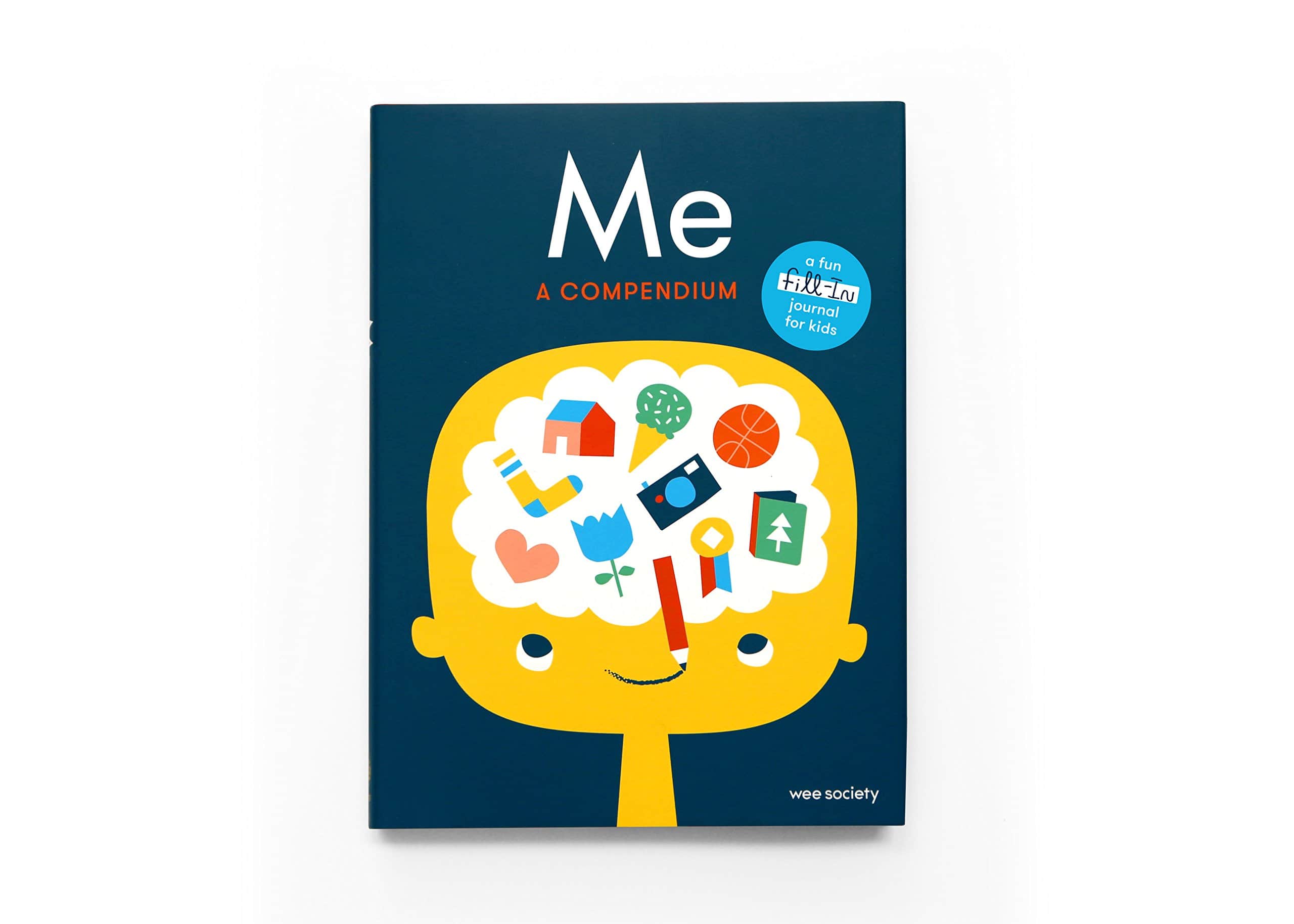 Fill-in journal designed to help kids creativity.