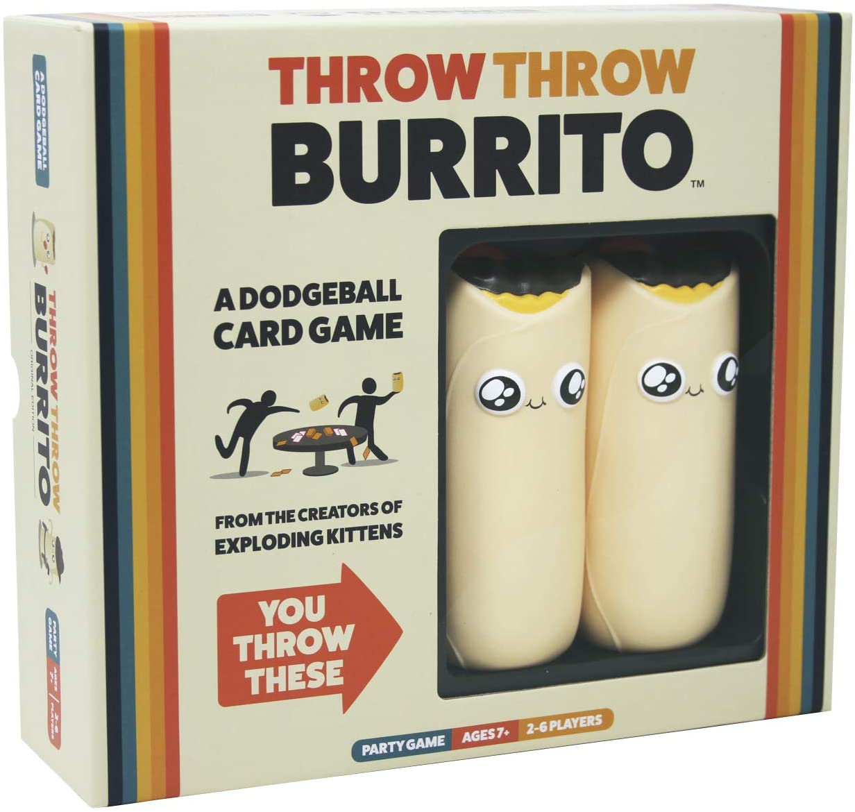 Best Game dodgeball card game Throw Throw Burrito.