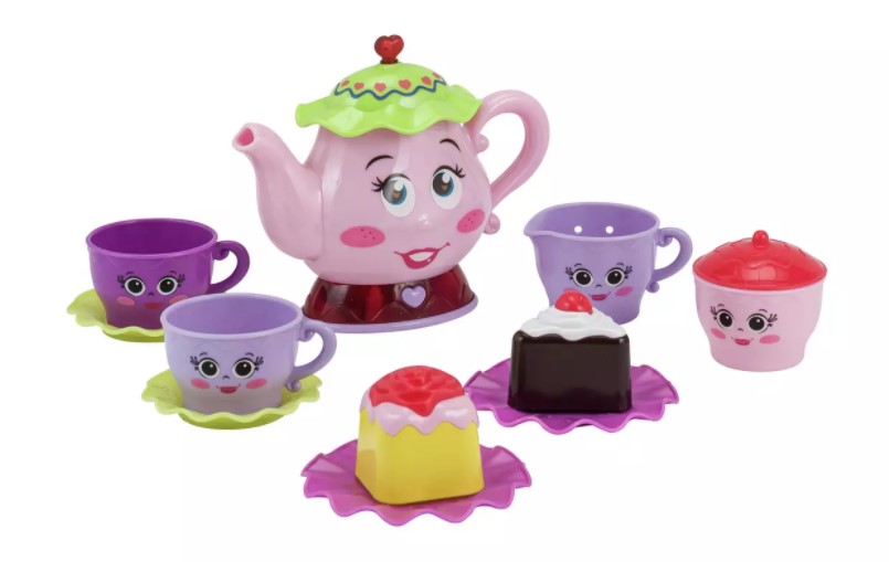 Children will enjoy this lights and sounds tea party set.