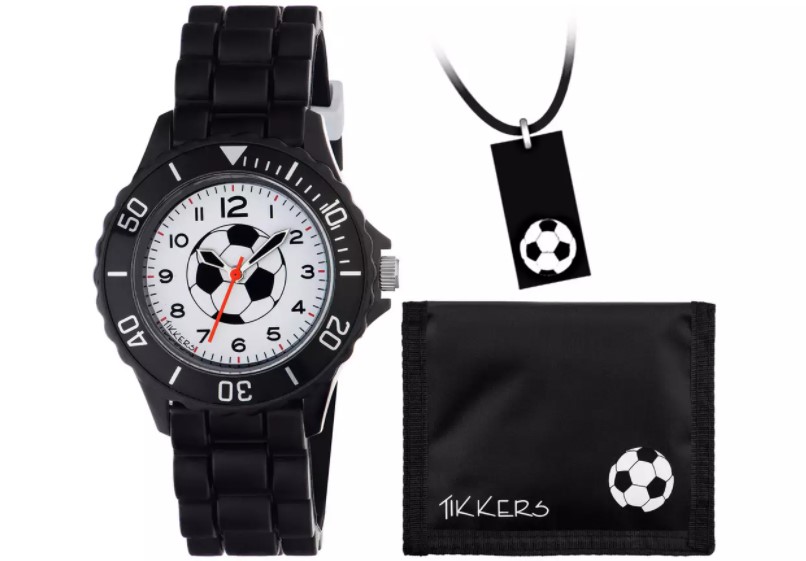 Black Football Watch Set for kids.