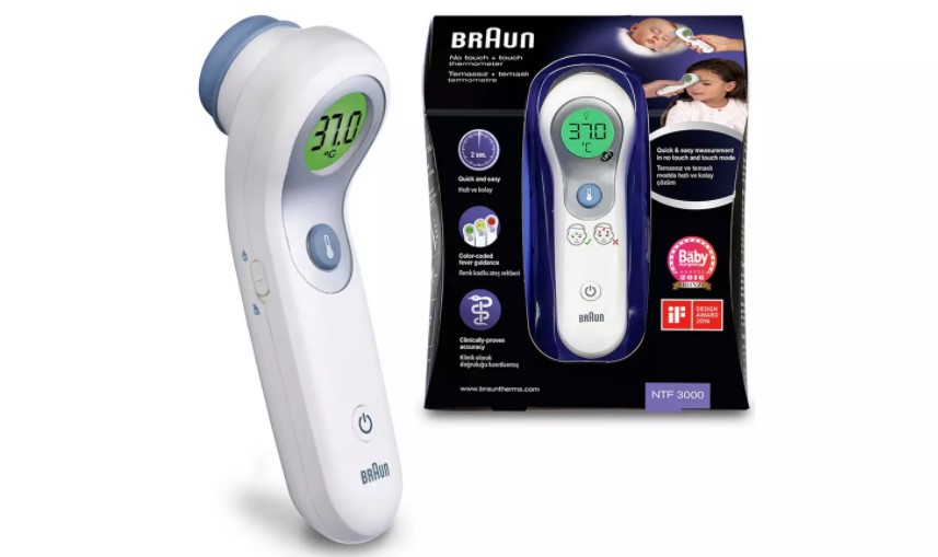 Incredibly accurate unique no-touch thermometer.