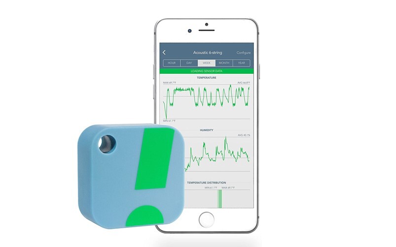 Easy one time set up and multi functions handy wireless thermometer/hygrometer for iPhone and android.