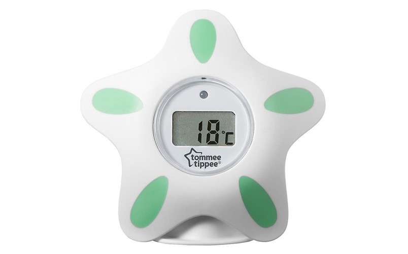 Fast and accurate measurement of bath and room temperature with unique iconic designed.