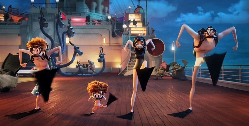 The much-loved Hotel Transylvania makes a great family Halloween film.