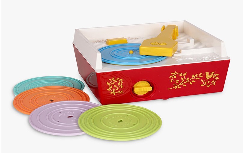 Fun and educational music box record playing for kids to enhance their skills.