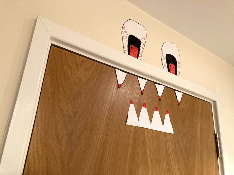 Homemade Halloween decorations can be very effective and are fun to get the whole family involved with.