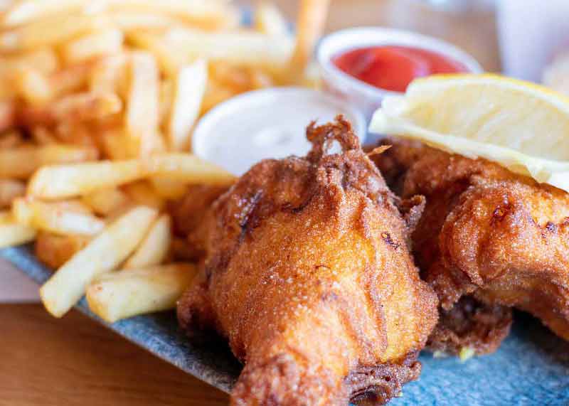 Fish and chip puns make you think creatively and also make you giggle.