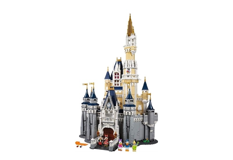 Elegant castle with disney motif.
