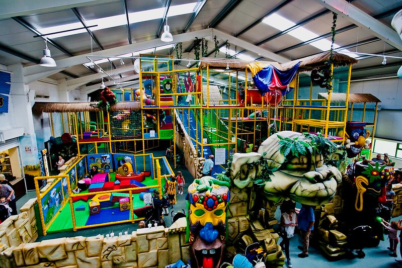 Crash Landings Play Area.