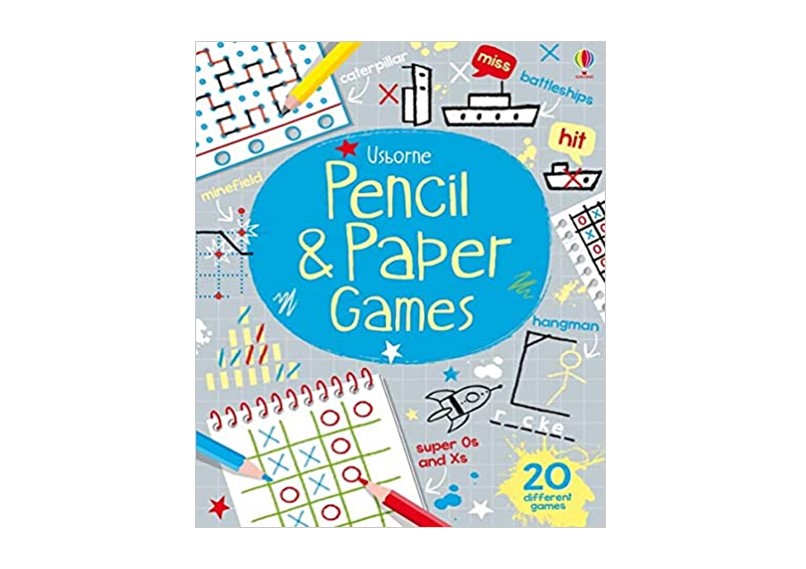 Different pencil and paper games for kids and best for whole family to be more interactive and sociable to each other.