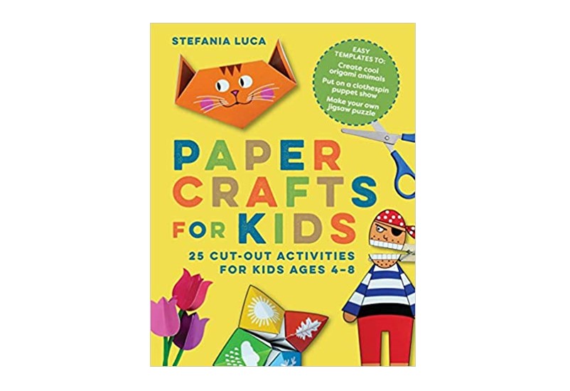 Fun collection of paper crafts for kids perfect for making scrapbook and designs.