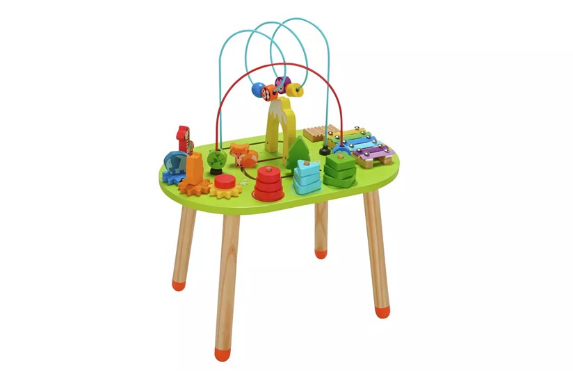 Chad Valley Wooden Activity Table.