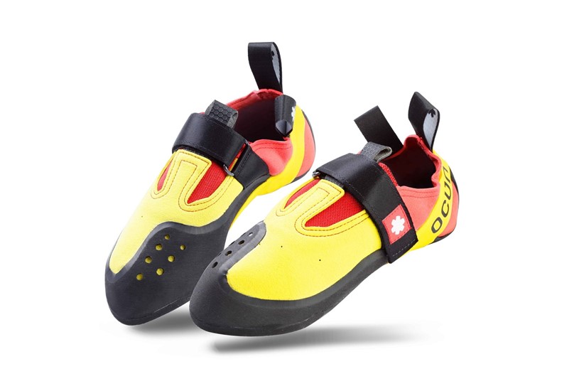 Comfortable, adjustable, secure and high quality shoes best for competition and advance climbing.