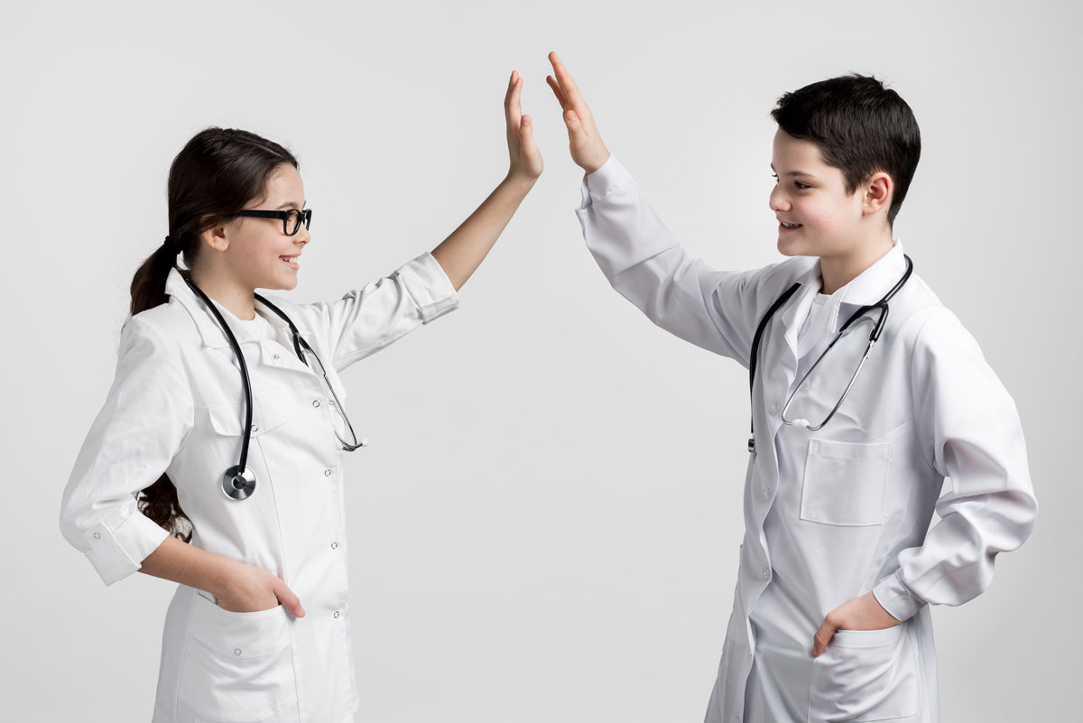 Medical puns are funny because they use wordplay to make us laugh.