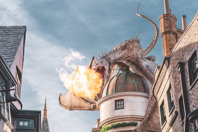These green dragons' names are made from different shades of the green color.