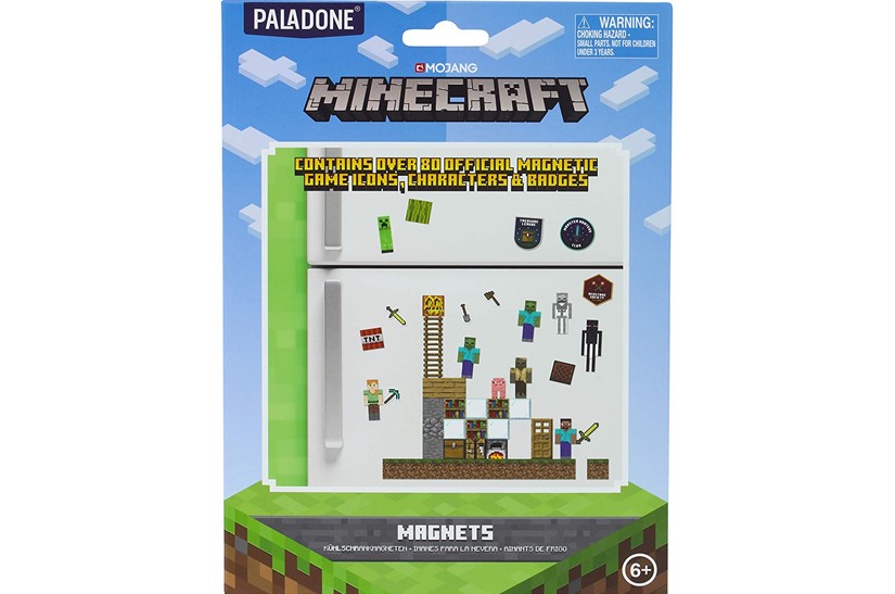 Fun and attractive magnetic minecraft icons, characters and badges perfect for designing such as fridge.