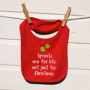 Juliet Reeves Designs Sprouts For Life Bib