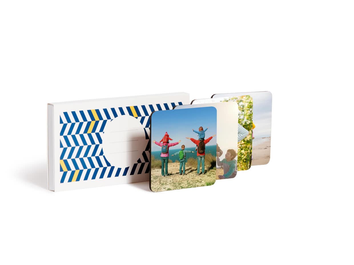 Personalised Photo Coasters - Photobox