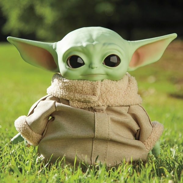 Star Wars - The Child "Baby Yoda" Plush Collectible Figure - Smyths Toy