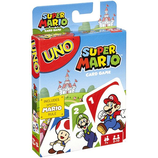 Super Mario Uno Card Game - The Entertainer