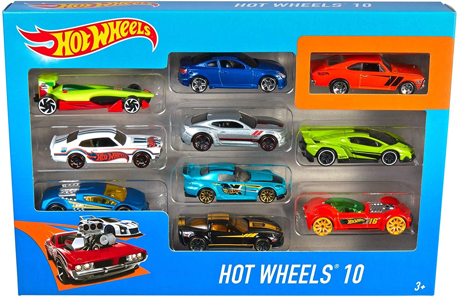 Hot Wheels 10 Car Pack Assortment