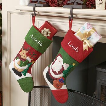 Personalised Traditional Stockings