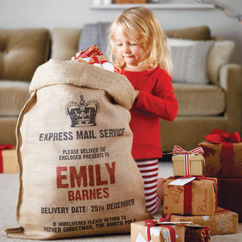 Harrow & Green Personalised Christmas Sack.