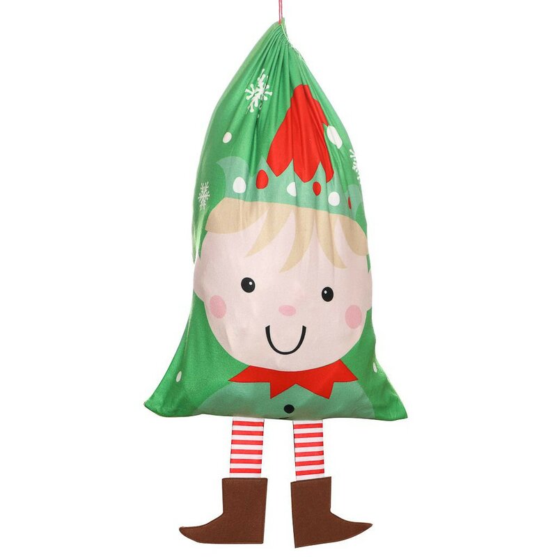 The Seasonal Aisle Elf Boy Christmas Sack.