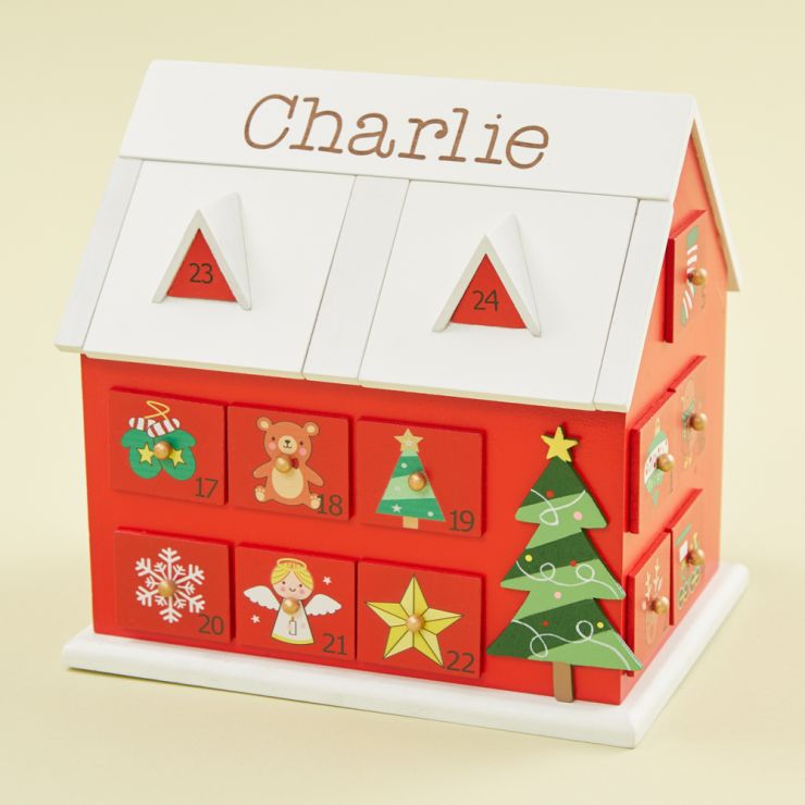 My 1st Years Personalised Advent Calendar House.