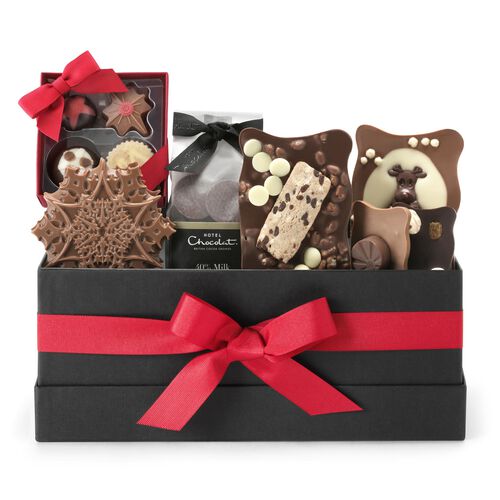 A Merry Little Christmas Hamper - Hotel Chocolat.