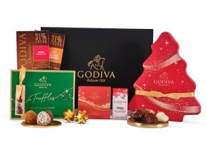 Home For Christmas Hamper - Godiva