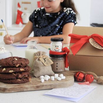 Personalised Children's Christmas Eve Baking Kit Hamper.