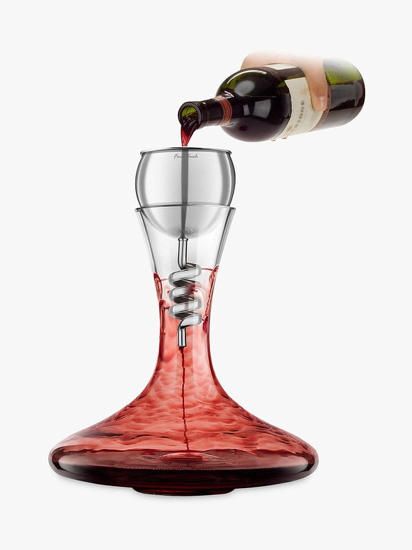 Stainless Steel Twister Aerator and Decanter - Final Touch