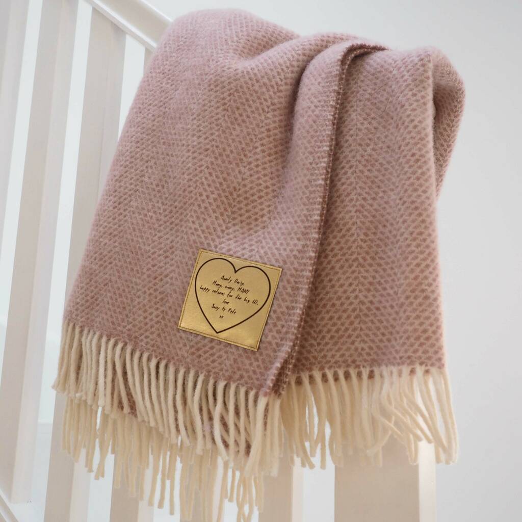 Personalised Wool Throw - Stabo