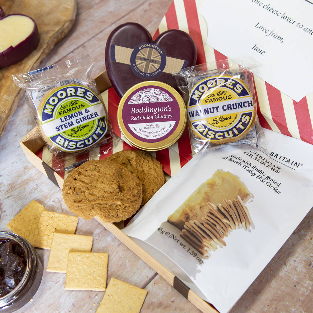Luxury Cheese and Biscuits Hamper - Letter Box Hamper