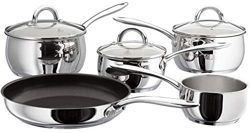 Judge Classic Stainless Steel Saucepan Set - Robert Dyas