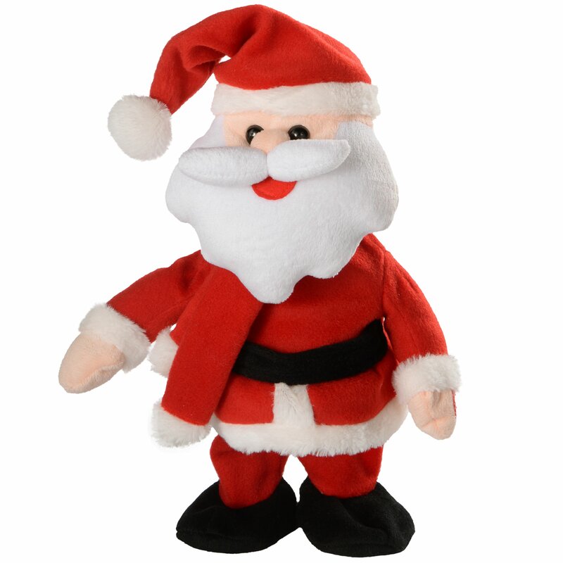 Wayfair Dancing And Singing Santa.