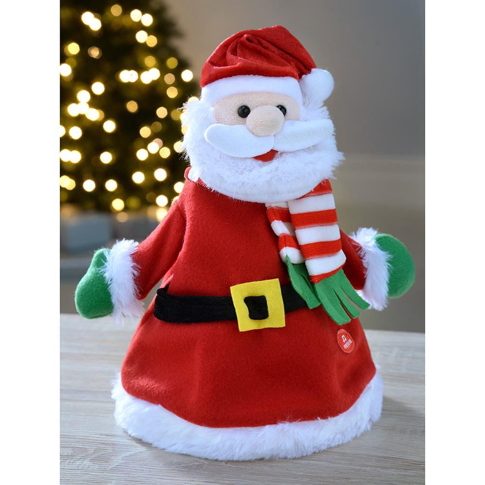 WeRChristmas Singing & Clapping Santa Hat.