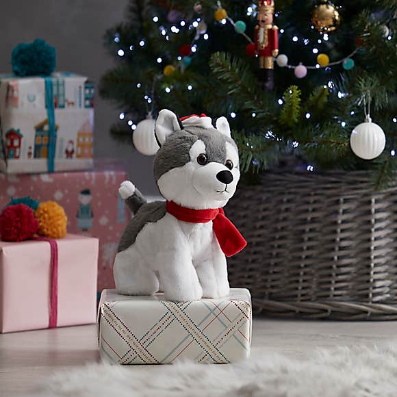 Dunelm Animated Singing Husky.