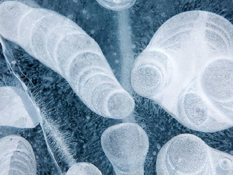 Ice Dragons may be as destructive as their fiery cousins but they do leave beautiful paths.