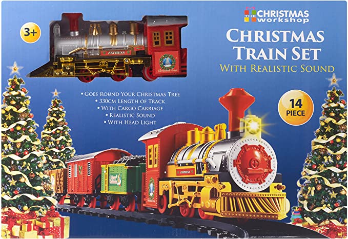 The Christmas Workshop Santa’s Express Christmas Train Set.