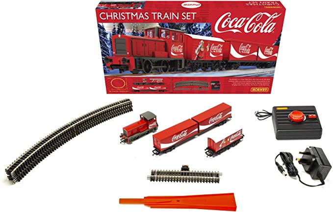 Hornby The Coca Cola Christmas Train Set.