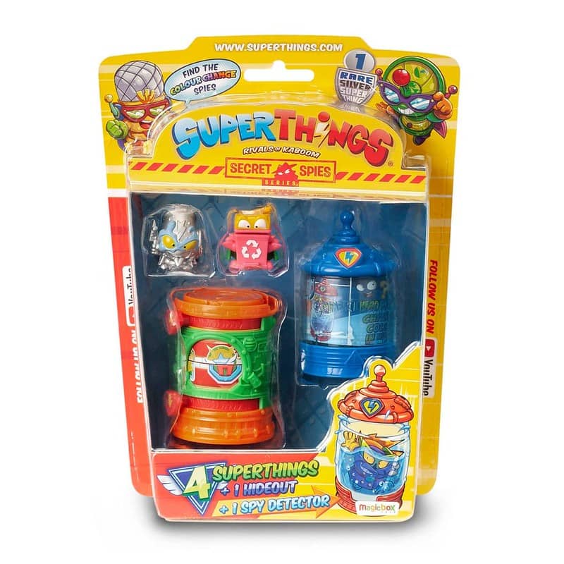 Superthings Secret Spies Series - 4 pack - The Entertainer