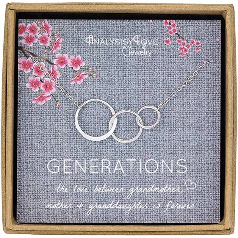 Three Generations Sterling Silver Necklace