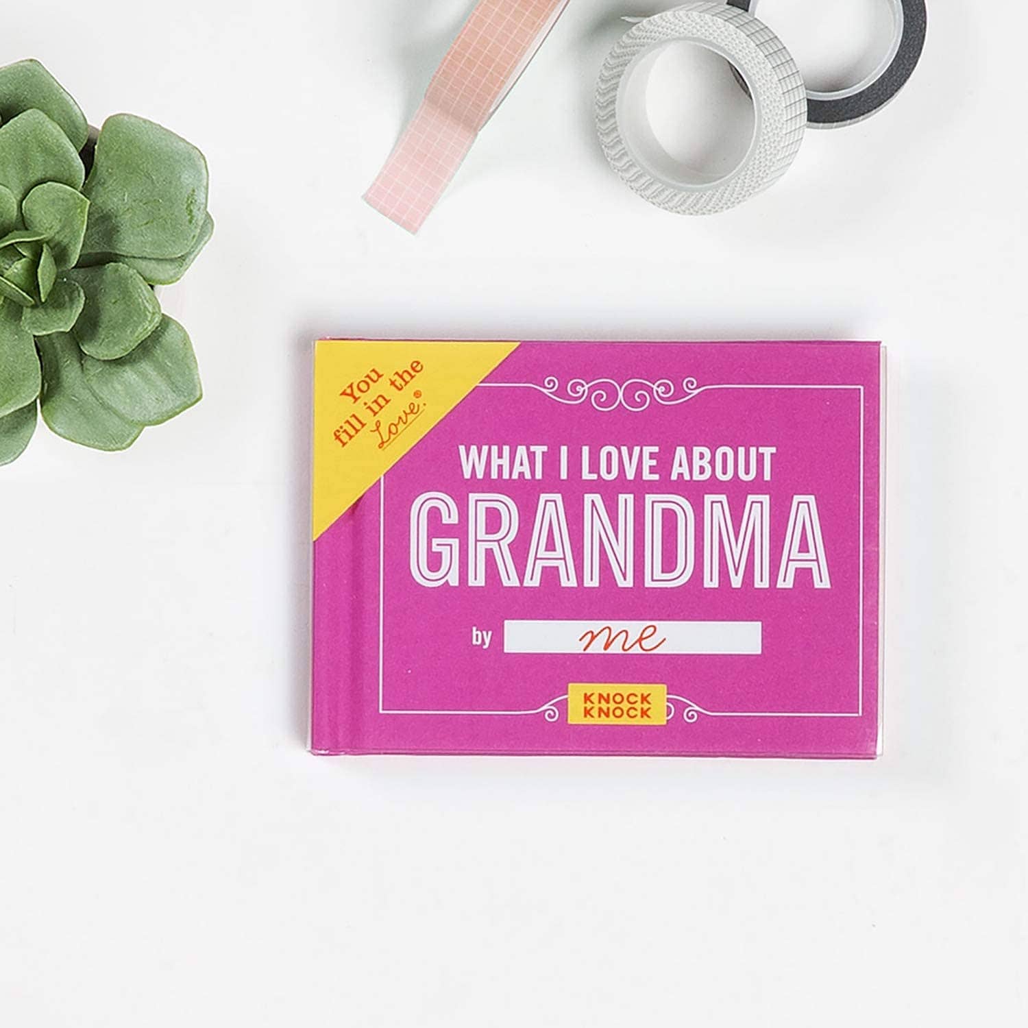 Knock Knock 'What I Love About Grandma' Journal