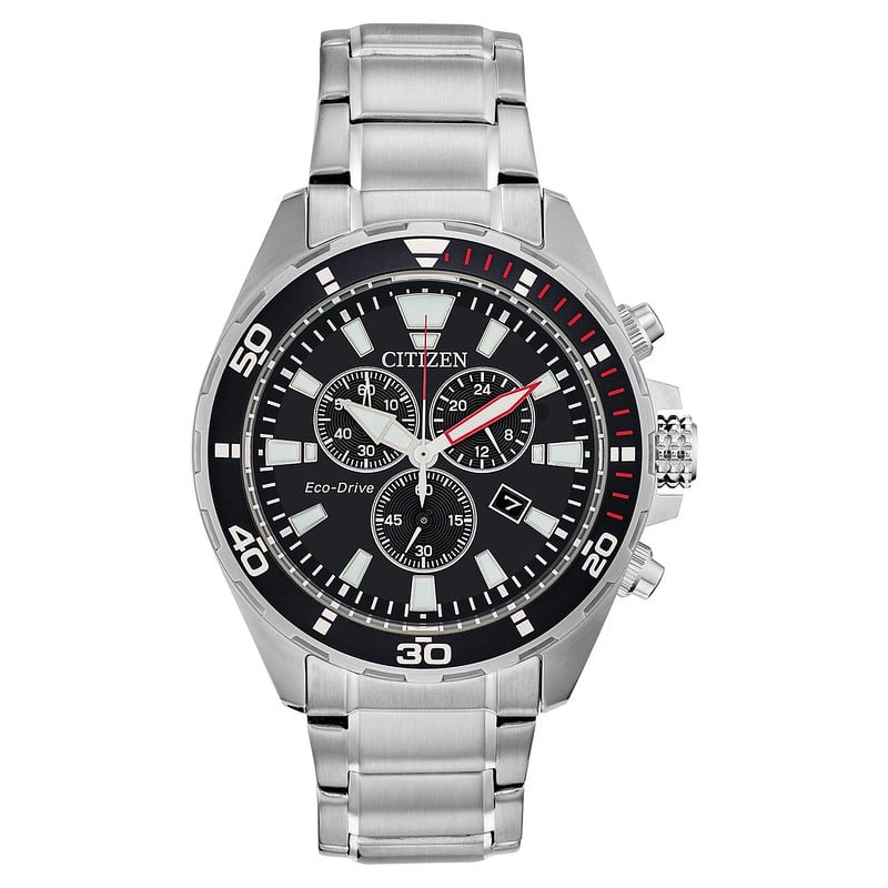 Citizen Eco-Drive Men's Stainless Steel Bracelet Watch - H. Samuel