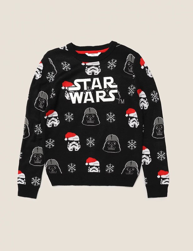 M&S Star Wars Christmas Jumper