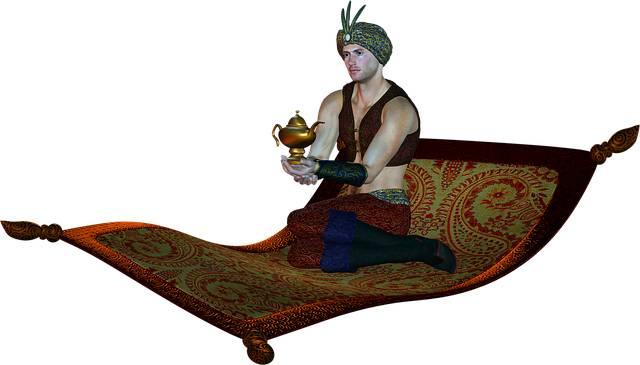 A lot of writers like to create their own genie character and give them a meaningful genie name that they like.