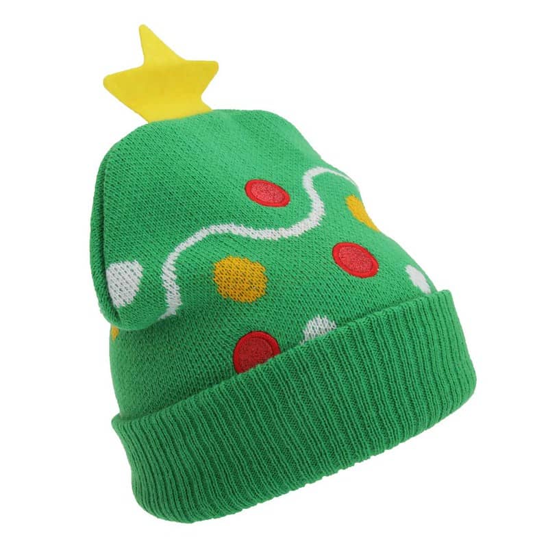 Kids Christmas Design Knitted Winter Hat- Universal Textiles