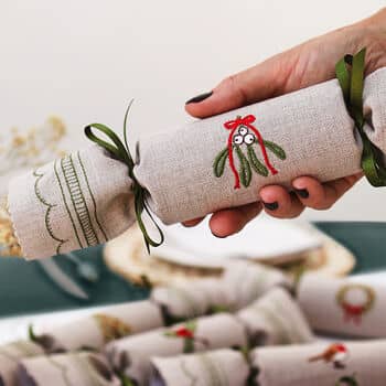 Woodland Reusable Christmas Crackers - Kate Sproston Design
